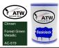 Preview: Citroen, Forest Green Metallic, AC-519: 500ml Lackdose, von ATW Autoteile West.